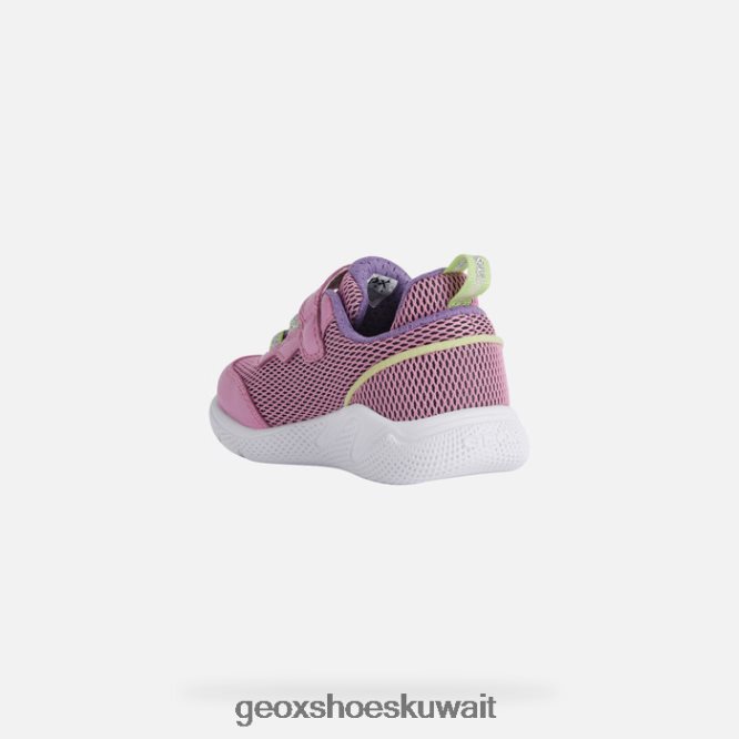 Geox BLL84T1438 Sprintye Baby Fuchsia/Acid Green