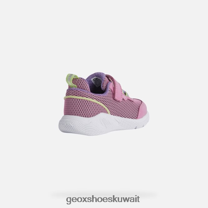 Geox BLL84T1438 Sprintye Baby Fuchsia/Acid Green