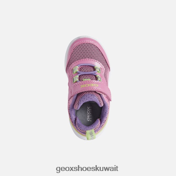 Geox BLL84T1438 Sprintye Baby Fuchsia/Acid Green