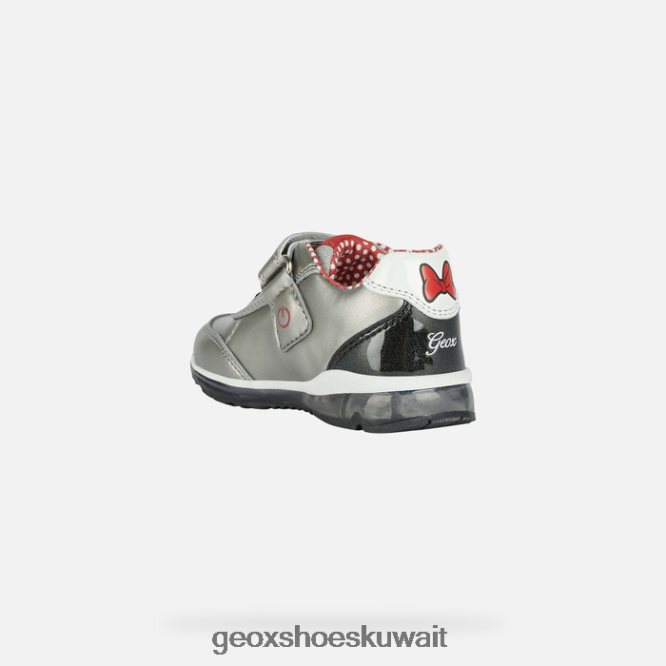Geox BLL84T1486 Todo Baby Silver/Red