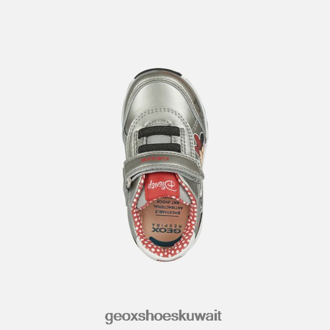 Geox BLL84T1486 Todo Baby Silver/Red
