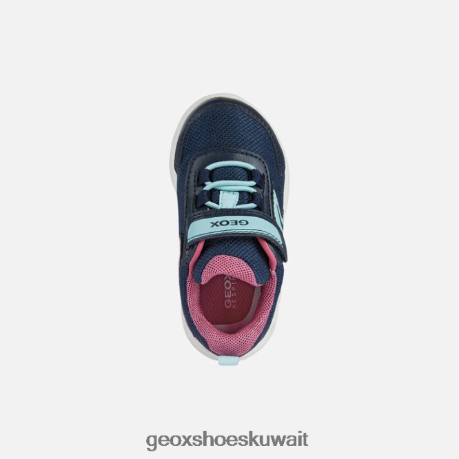 Geox BLL84T1488 Sprintye Toddler Navy/Fuchsia