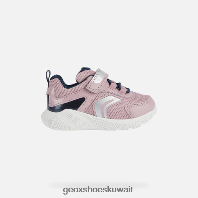 Geox BLL84T1489 Sprintye Toddler Light Rose/Navy