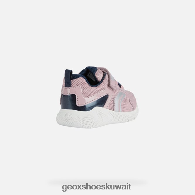 Geox BLL84T1489 Sprintye Toddler Light Rose/Navy