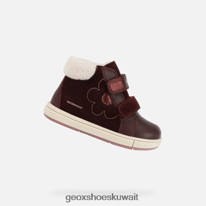 Geox BLL84T1529 Trottola Toddler Dark Burgundy