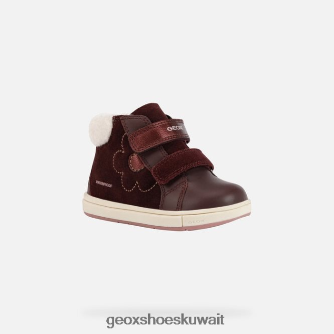 Geox BLL84T1529 Trottola Toddler Dark Burgundy