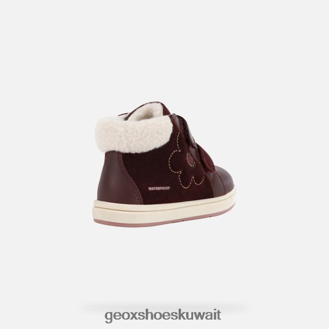 Geox BLL84T1529 Trottola Toddler Dark Burgundy