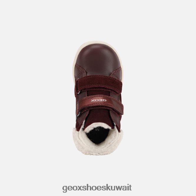 Geox BLL84T1529 Trottola Toddler Dark Burgundy