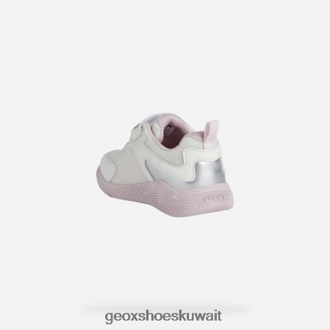 Geox BLL84T1557 Sprintye Baby White/Pink