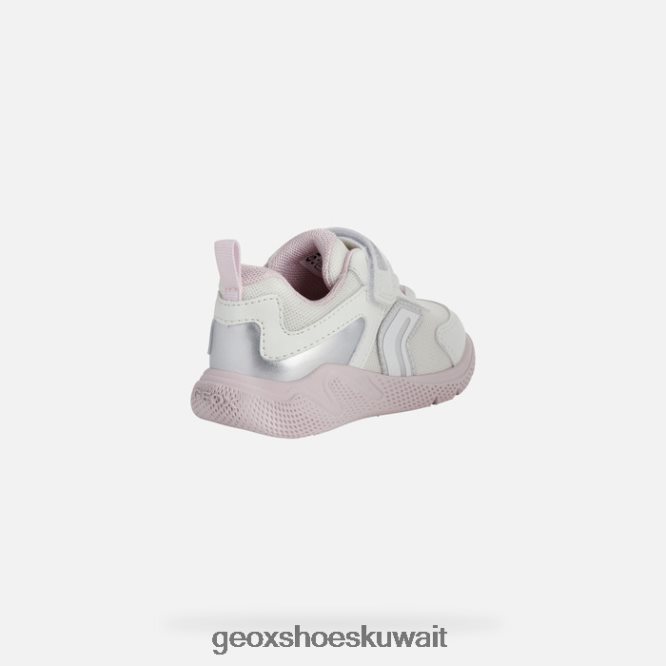 Geox BLL84T1557 Sprintye Baby White/Pink