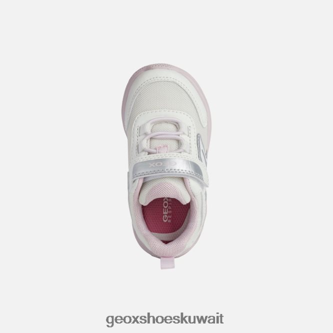 Geox BLL84T1557 Sprintye Baby White/Pink