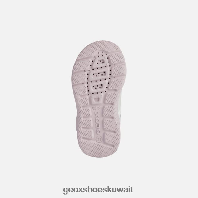 Geox BLL84T1557 Sprintye Baby White/Pink