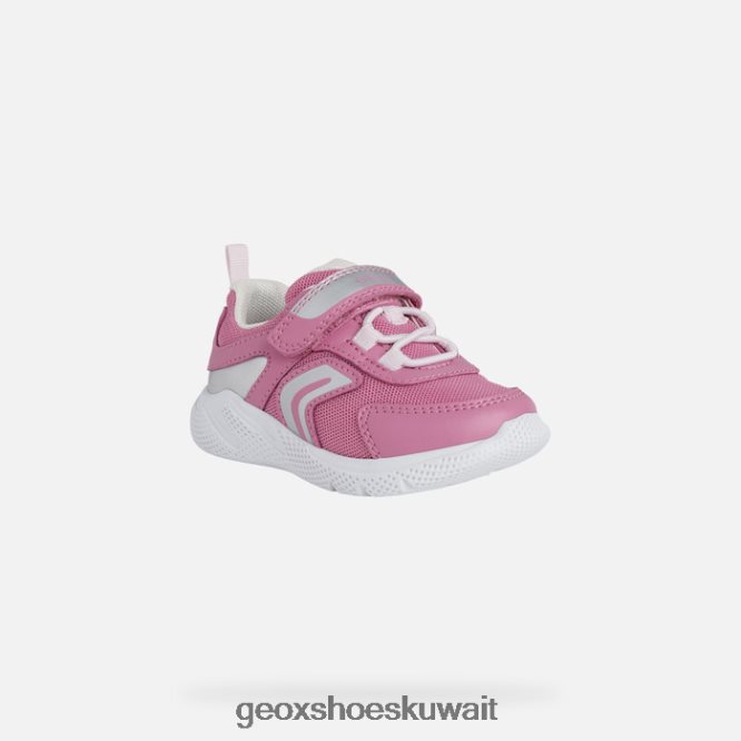 Geox BLL84T1558 Sprintye Baby Fuchsia/Silver
