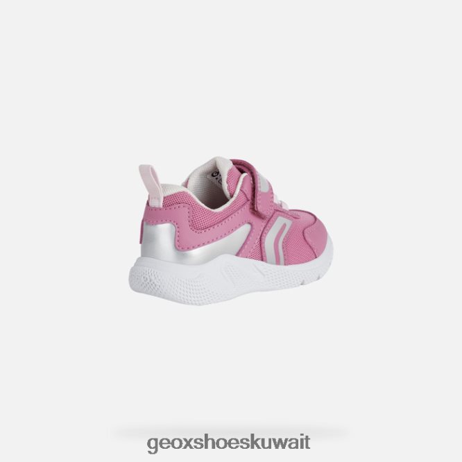 Geox BLL84T1558 Sprintye Baby Fuchsia/Silver