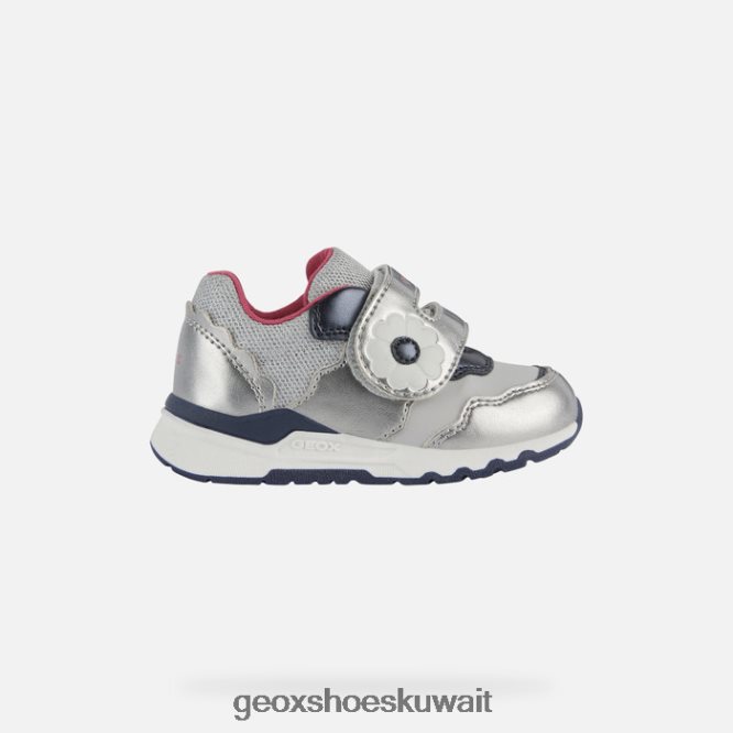 Geox BLL84T1569 Pyrip Toddler Silver/Navy