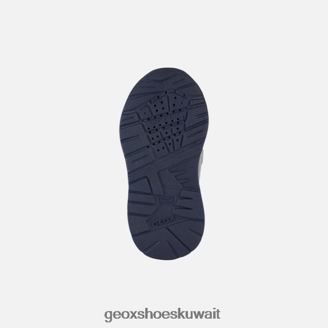 Geox BLL84T1569 Pyrip Toddler Silver/Navy