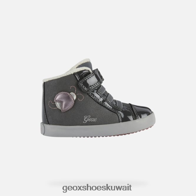 Geox BLL84T1571 Gisli Toddler Dark Grey/Light Prune