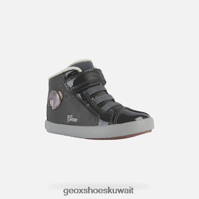 Geox BLL84T1571 Gisli Toddler Dark Grey/Light Prune