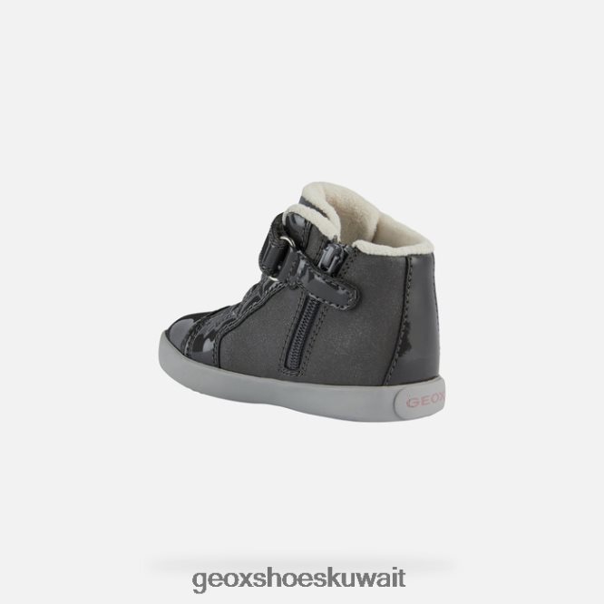 Geox BLL84T1571 Gisli Toddler Dark Grey/Light Prune