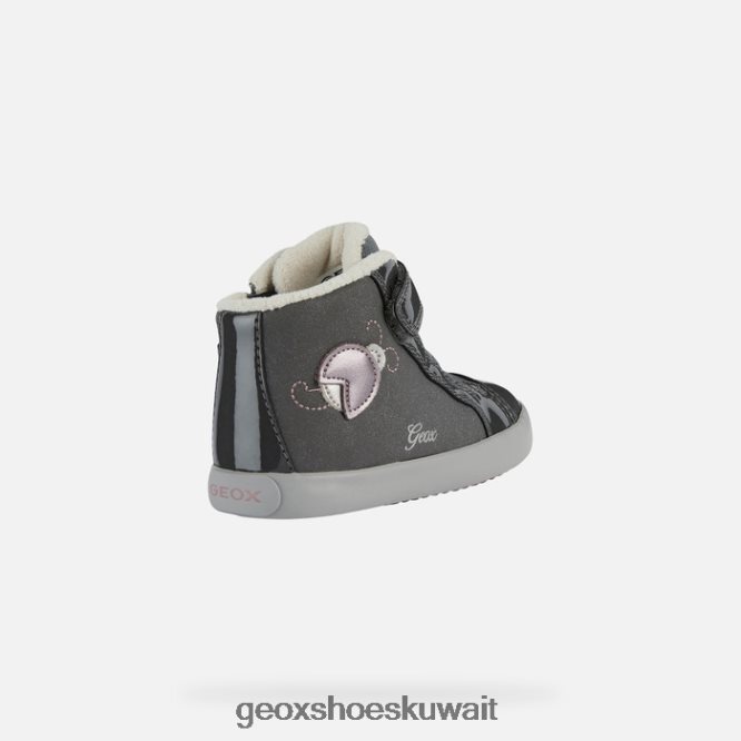 Geox BLL84T1571 Gisli Toddler Dark Grey/Light Prune