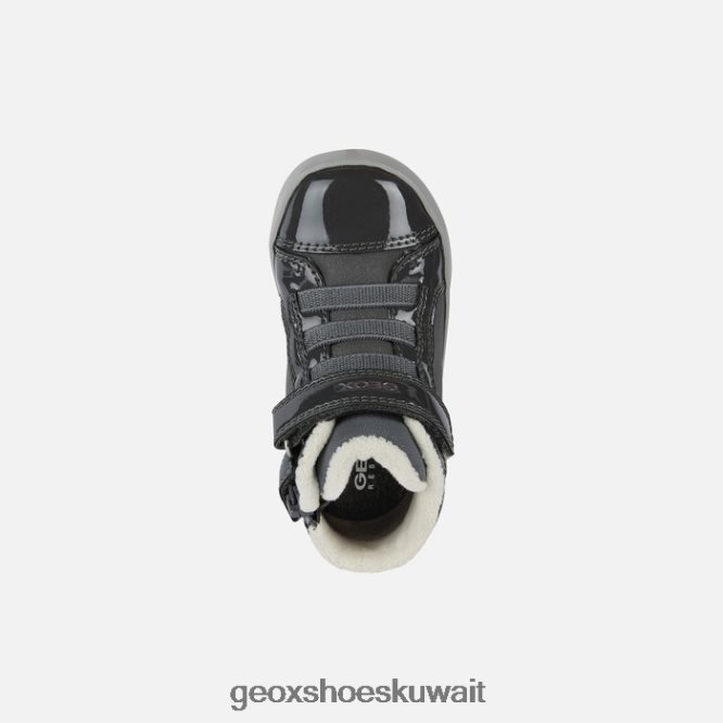 Geox BLL84T1571 Gisli Toddler Dark Grey/Light Prune