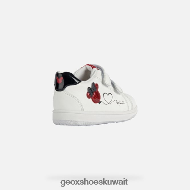 Geox BLL84T1596 New Flick Baby White/Red