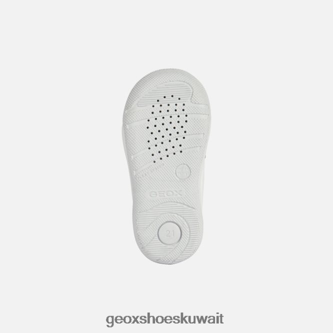 Geox BLL84T1596 New Flick Baby White/Red