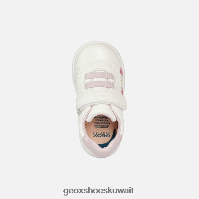 Geox BLL84T2010 Djrock Toddler White/Multicolor
