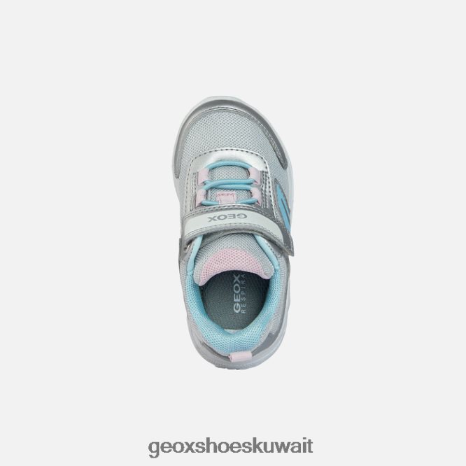 Geox BLL84T2016 Sprintye Baby Silver/Sky