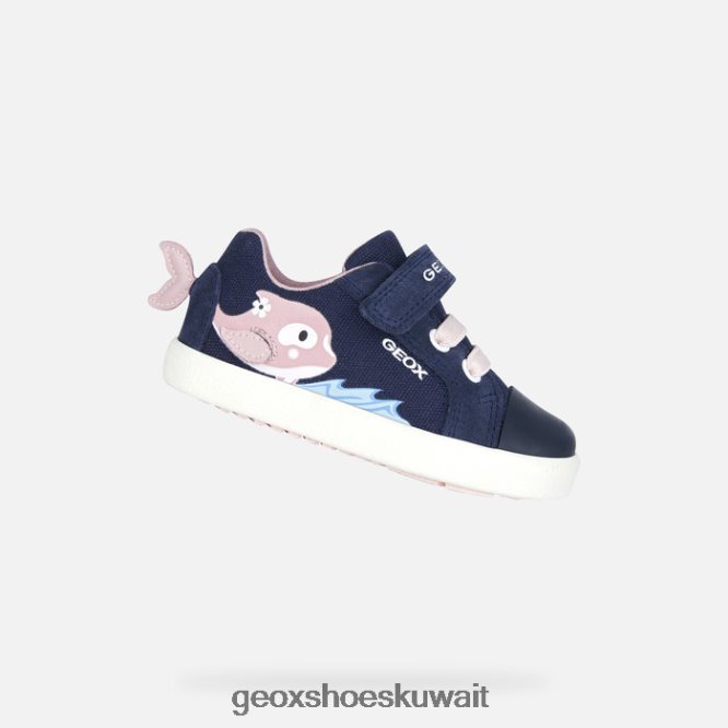 Geox BLL84T2019 Kilwi Toddler Navy/Pink
