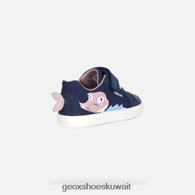 Geox BLL84T2019 Kilwi Toddler Navy/Pink