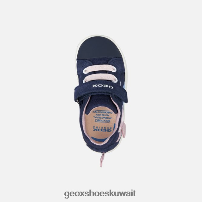 Geox BLL84T2019 Kilwi Toddler Navy/Pink