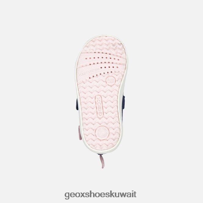 Geox BLL84T2019 Kilwi Toddler Navy/Pink