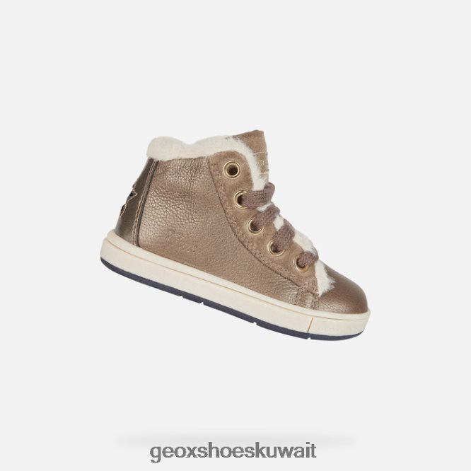 Geox BLL84T2030 Trottola Toddler Smoke Grey/Off White