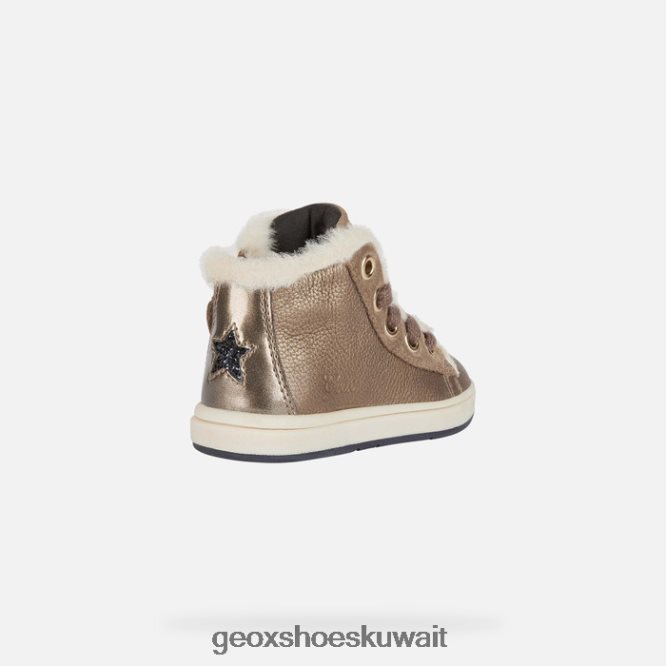 Geox BLL84T2030 Trottola Toddler Smoke Grey/Off White