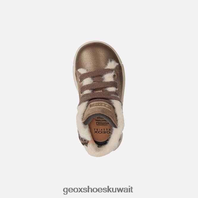 Geox BLL84T2030 Trottola Toddler Smoke Grey/Off White