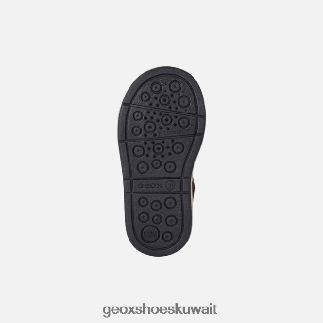 Geox BLL84T2030 Trottola Toddler Smoke Grey/Off White