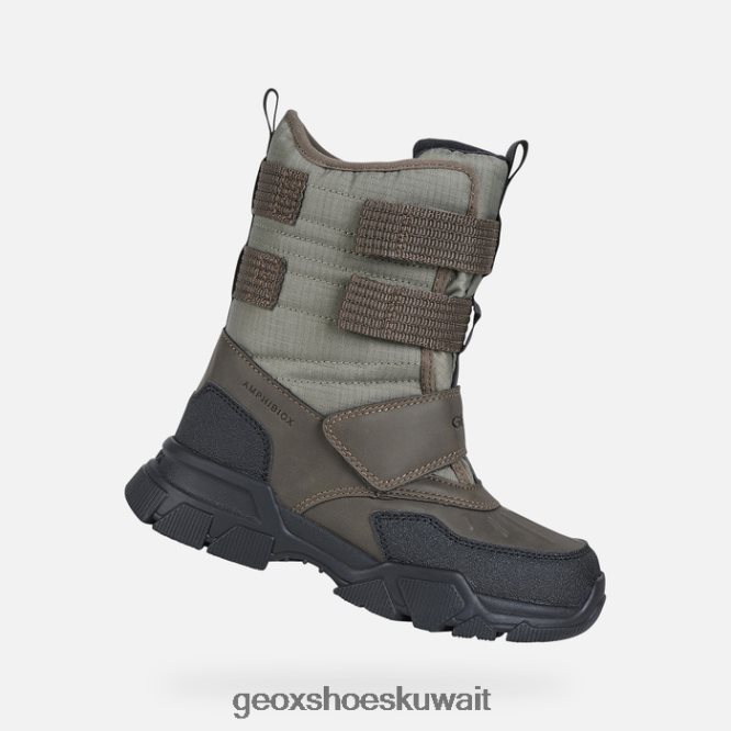 Geox BLL84T1305 Nevegal Abx Boy Military