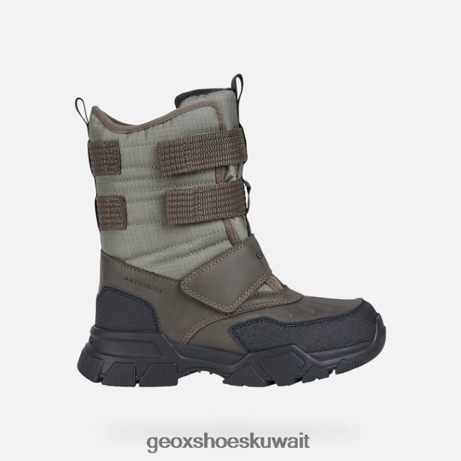 Geox BLL84T1305 Nevegal Abx Boy Military