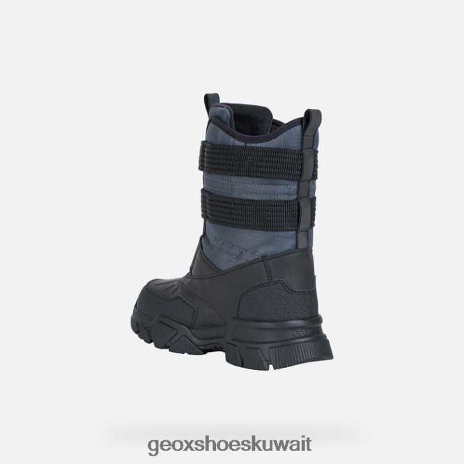 Geox BLL84T1306 Nevegal Abx Boy Dark Grey