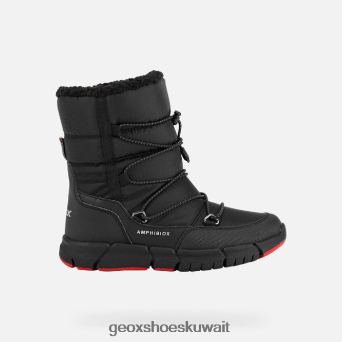 Geox BLL84T1363 Flexyper Abx Boy Black