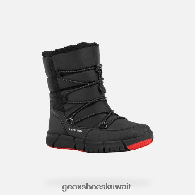 Geox BLL84T1363 Flexyper Abx Boy Black
