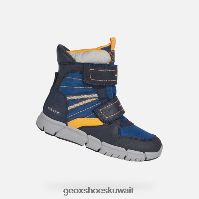 Geox BLL84T1390 Flexyper Abx Boy Navy/Orange