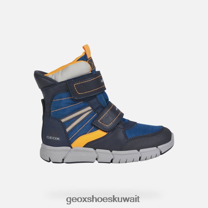 Geox BLL84T1390 Flexyper Abx Boy Navy/Orange