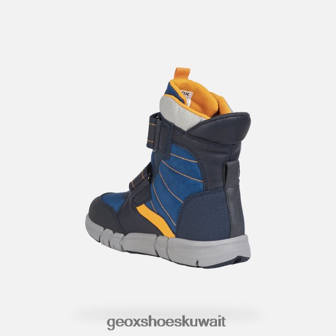 Geox BLL84T1390 Flexyper Abx Boy Navy/Orange