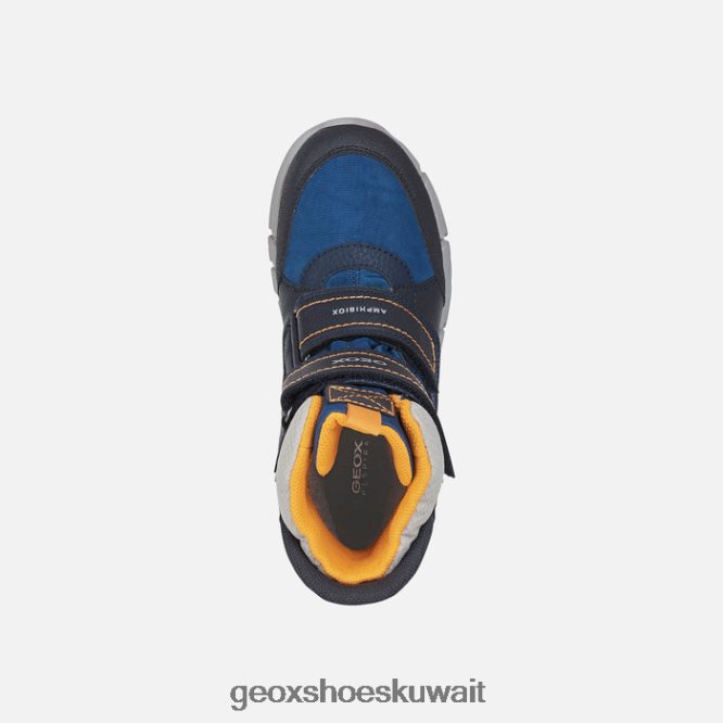 Geox BLL84T1390 Flexyper Abx Boy Navy/Orange