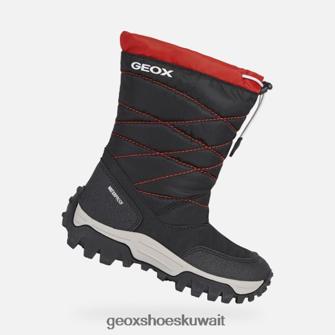 Geox BLL84T1402 Himalaya Boy Black/Red