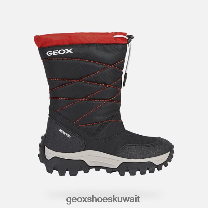 Geox BLL84T1402 Himalaya Boy Black/Red