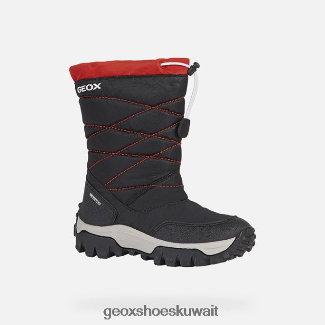 Geox BLL84T1402 Himalaya Boy Black/Red