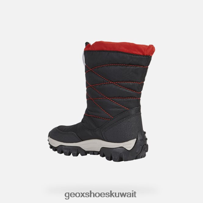 Geox BLL84T1402 Himalaya Boy Black/Red